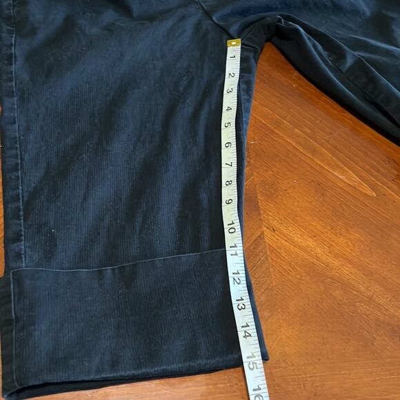 Gloria Vanderbilt Woman Size 10 Black Capri Pants Cropped Casual Y2K Vibe - Picture 8 of 9